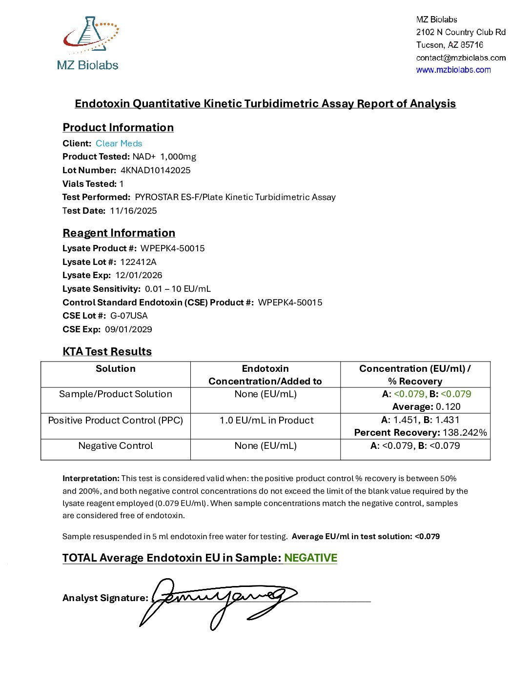 NAD+ 1000mg - Image 3